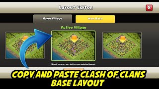 Clash of Clans  Copy and Paste Base Layout [upl. by Colvert]