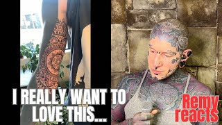 Remy reacts to blackout tattoos 26 [upl. by Niltak]