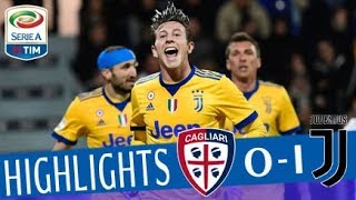 Cagliari  Juventus 01  Highlights  Giornata 20  Serie A TIM 201718 [upl. by Suirred]