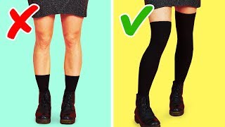 25 MUSTKNOW CLOTHING LIFE HACKS FOR GIRLS [upl. by Llehcar91]