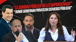 RETRATA LAS TROPELÍAS DE PP Y VOX EN SU PLAN PARA PRIVATIZAR LA SANIDAD PÚBLICA [upl. by Johnathon]