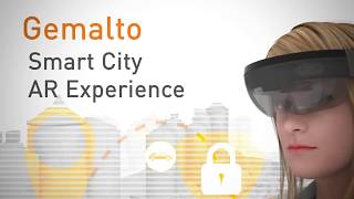 Gemalto Smart City Augmented Reality AR Experience [upl. by Perkins526]