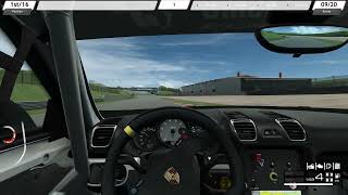 RaceRoom Racing Experience HD Sachsenring GP Porsche Cayman GT4 Clubsport onboard [upl. by Koorb]