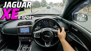 JAGUAR XE RSPORT  POV TEST DRIVE UK [upl. by Gwennie220]