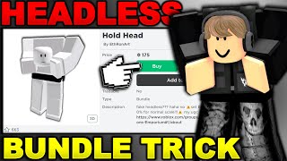 THIS NEW HEADLESS HEAD TRICK IS AMAZING Headless Horseman Also Glitched For Free Again ROBLOX [upl. by Marra]