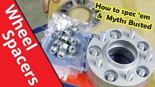 Wheel Spacers Explained Why get them what size amp specs to get Myths Busted [upl. by Astri]