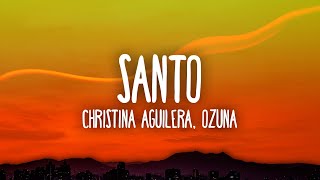 Christina Aguilera Ozuna  Santo [upl. by Ahtekal843]