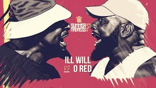 ORED VS ILL WILL RAP BATTLE  URLTV [upl. by Ruddy]