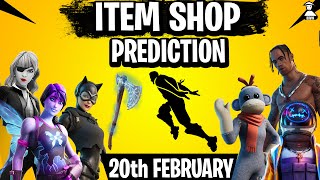 February 20 Fortnite Item Shop Prediction  February 20th 2024 Fortnite Item Shop Predictions [upl. by Ardnuassak603]