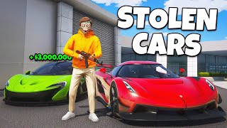 Stealing Cars From Black Market Dealership in GTA 5 RP [upl. by Airamanna]