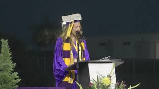 Hazel Taintor Valedictorian Speech Minarets High School 2022 [upl. by Nenney]