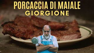 PORCACCIA DI MAIALE Le ricette di Giorgione [upl. by Sherman]