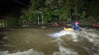 Very High Water Level Matlock Bath Paddling the river Derwent With the Amazing Pleasley canoe club [upl. by Aerahs]