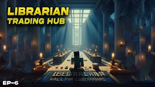 Ultimate Librarian Trading Hall Design in Minecraft Maximize Enchantments amp Profits [upl. by Enyahc563]