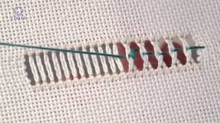 Learn How To Do an Interlaced Hem Stitch [upl. by Saimon]