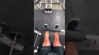 How to do leg extensions fitover40 motivation gymrat legworkout [upl. by Marabel701]