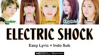 fx  ELECTRIC SHOCK Easy Lyrics by GOMAWO Indo Sub [upl. by Einal]