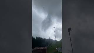 Tornade à Chalmazel dans la Loire le 19 juin 2024 [upl. by Ireland177]