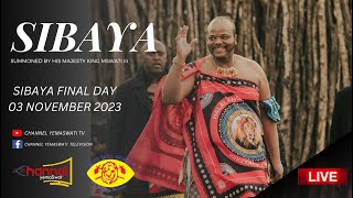 Sibaya Final Day summoned by His Majesty King Mswati III [upl. by Annocahs]