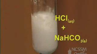 Double Displacement Sodium Bicarbonate and HCl [upl. by Anaderol333]