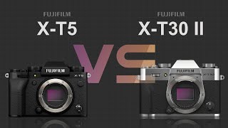 Fujifilm XT5 vs Fujifilm XT30 II [upl. by Eatnohs885]