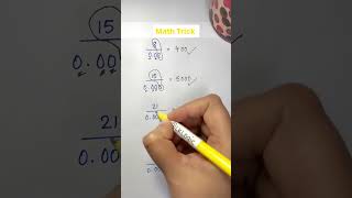 Fraction and Decimal trick [upl. by Ikkiv]