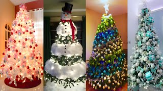 100 CHRISTMAS TREE DECORATION IDEAS 2024  DESIGN IDEAS FOR CHRISTMAS TREE 2024  CHRISTMAS DECOR 🎄 [upl. by Muiram772]