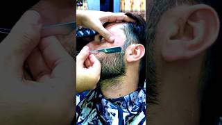 Beard style for men 🔥L shape cut beard style for boy hair style for boy shorts short hairstyle [upl. by Alexi377]