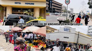 VOICI À QUOI RESSEMBLE LE CENTREVILLE DE KINSHASA MAINTENANT REPORTAGE TOURISTIQUE 🇨🇩 [upl. by Ereveniug776]