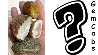 Queensland Moroccan Agates and a Piece of Porphyry Cut Open [upl. by Hamachi]