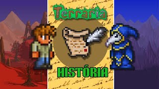 HISTÓRIA DE TERRARIA  LORE OFICIAL [upl. by Ylnevaeh854]