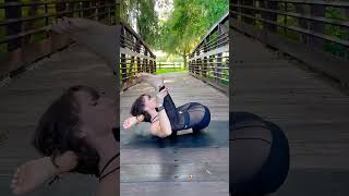 Fliping my dog 🧘Youga tips legs and hips flexibility yogaexercise yogagirl shorts [upl. by Dnalloh]