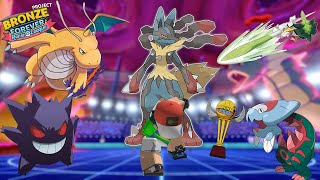 USING ASHS CHAMPIONSHIP TEAM PVP IN POKEMON BRICK BRONZE COLOSSEUM [upl. by Paulina653]