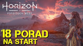 Horizon Forbidden West  18 porad na start  Poradnik  PL  Very Hard [upl. by Sibylle]