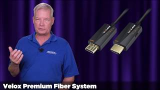 Velox Premium Fiber HDMI Cables EHVHDAOC Series [upl. by Krm575]