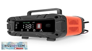 TK700 12V 24V Battery Charger Repair Car Battery Charger Large Screen Multiple Review [upl. by Romelda]