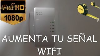 COMO AUMENTAR LA SEÑAL WIFI  Repetidor [upl. by Aivalf608]