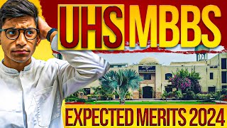 UHS MBBS Expected Merits 2024  Complete Analysis [upl. by Lindley]