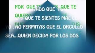 DIME  KAREN PAOLA LETRA KARAOKE [upl. by Nnaer959]