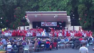 ashland high school graduation hat throw 2018 [upl. by Cynde]