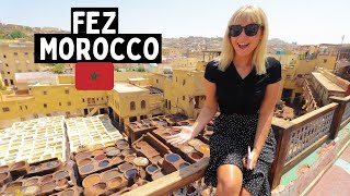 First Time in FEZ Morocco’s RAWEST City Extreme CULTURE SHOCK [upl. by Dlawso927]