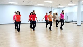 Straight Line  Line Dance Dance amp Teach in English amp 中文 [upl. by Cathleen]