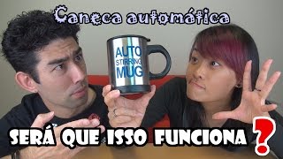 Caneca automática mistura a bebida para você  Será Que Isso Funciona Ep16 [upl. by Sudderth588]