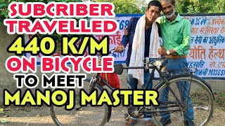 MANOJ MASTER HEAD MASSAGE TO HIS SUBSCRIBER  INDIAN BARBER 💈TRAVELLED 440KM TO MEET MANOJ MASTER [upl. by Ainos]