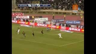 Beckham Goal on Bologna 25012009 [upl. by Eduard212]