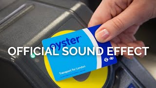 Oyster Card Sound Effect  Official Sound Loud amp Realistic 2022 [upl. by Eenerb]