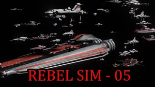 Empire at War  Rebel Sim  The Kessel run [upl. by Leizar218]