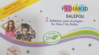 لعلاج القمل والصيبان و طارد القمل والصيبان استعملو PEDIAKID BALÉPOU [upl. by Lrae]