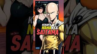 KENAPA MC ANIME ONE PUNCH MAN NAMA NYA SAITAMA shorts [upl. by Weinrich536]