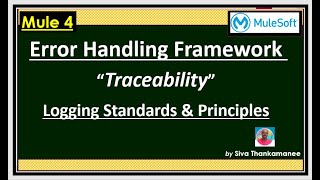 Designing API Error Handling Framework  Logging Standards and Principles [upl. by Sophey]